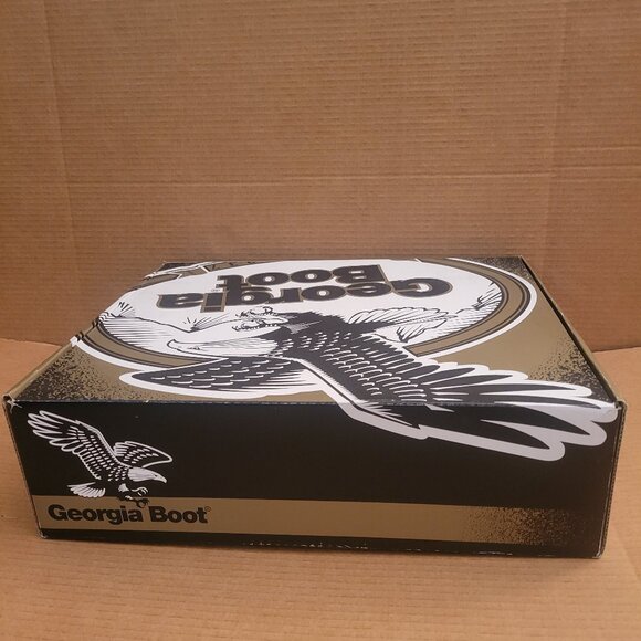 Georgia Boot G5814 11" Wellington Oil & Slip Resistant Boots Size: 9.5 Chestnut - Picture 10 of 10